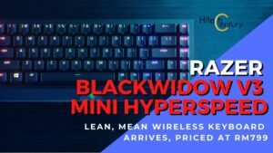 Razer BlackWidow V3 Mini HyperSpeed keyboard gets your game on for RM799  4