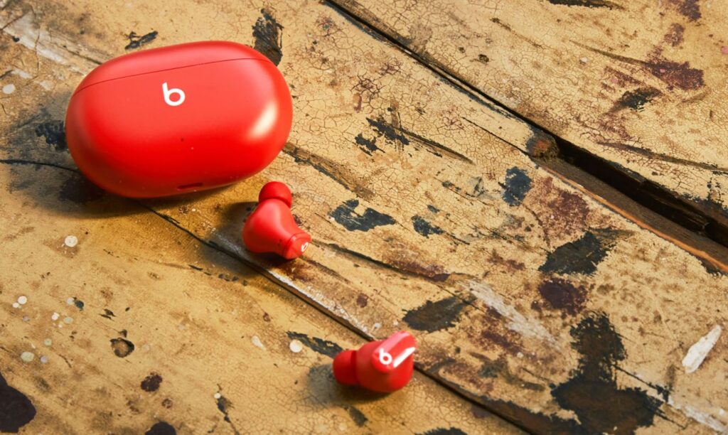 Beats Studio Buds ambient red