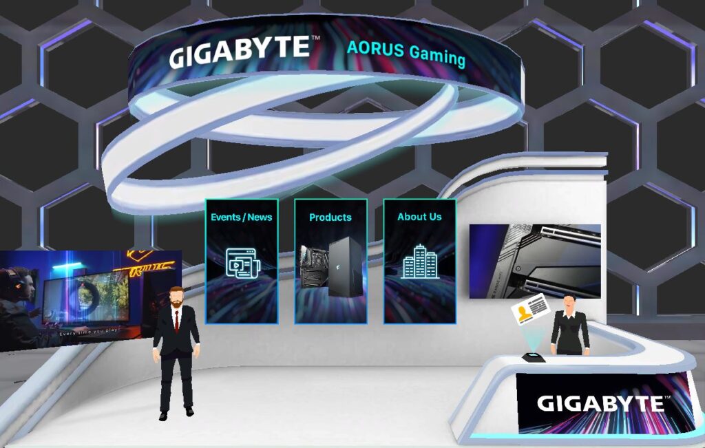 Gigabyte Pavilion at Computex Virtual 2021 cover