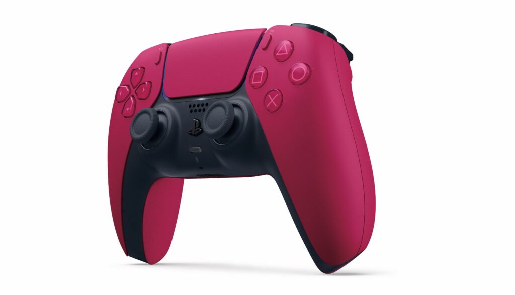 PS5 DualSense Wireless Controller  cosmic red