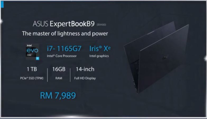 ASUS ExpertBook B9 B9400 price