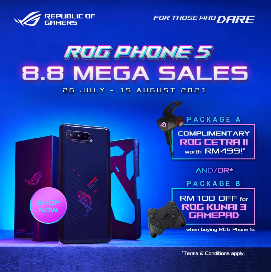 ROG Phone 5 promotion
