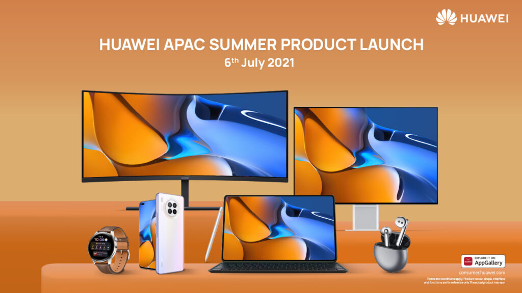 HUAWEI APAC Summer Launch cover