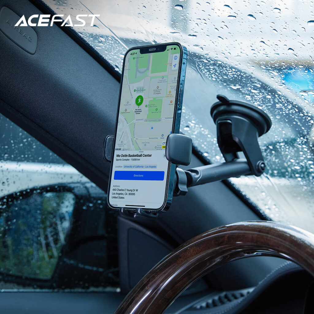 ACEFAST 15W Qi Fast Charger with suction cup