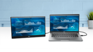 New Dell C1422H is their first portable monitor with premium design and slick visual quality 8