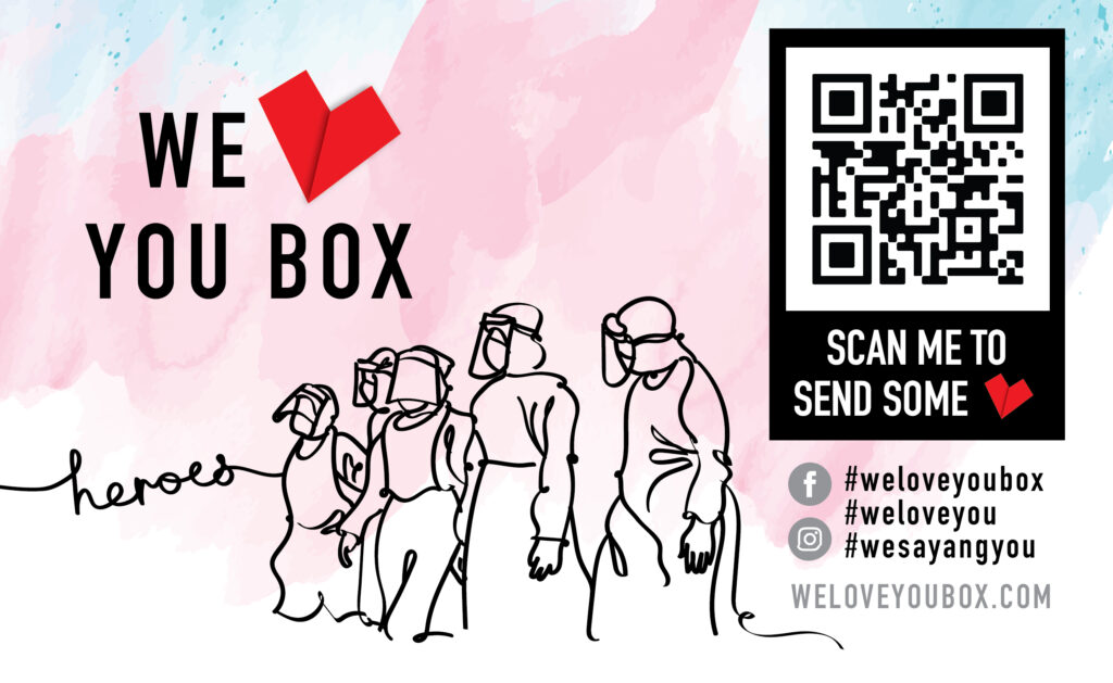 We Love You Box QR code