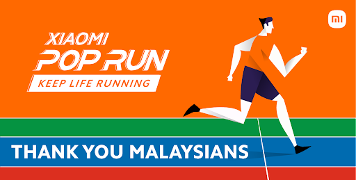 Malaysians have logged over 66 million steps in Xiaomi Pop Run 2021 1