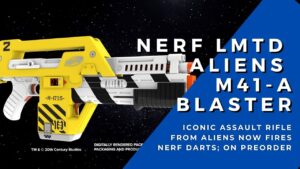 Meet the awesome Nerf LMTD Aliens M41-A Blaster inspired by James Cameron’s classic movie Aliens 8
