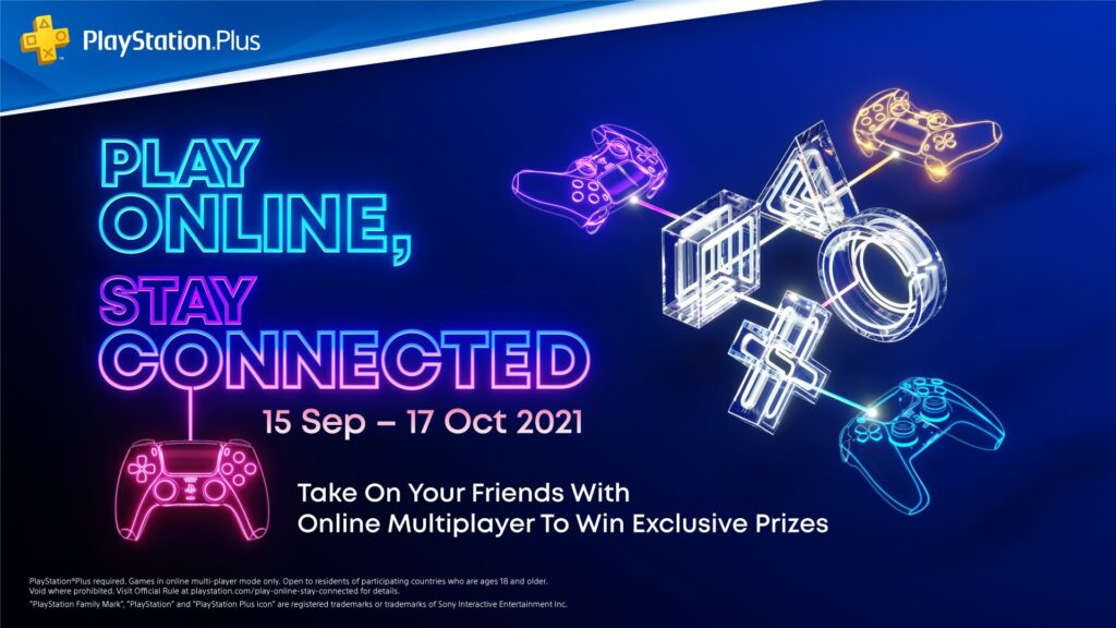 Sony Play Online Stay Connected campaign cover