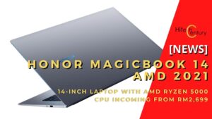 HONOR MagicBook 14 with AMD Ryzen 5000 CPU coming to Malaysia from RM2,699 4