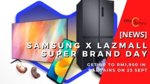 You can get the Samsung Galaxy M32 for just RM849 on LazMall Super Brand Day 10