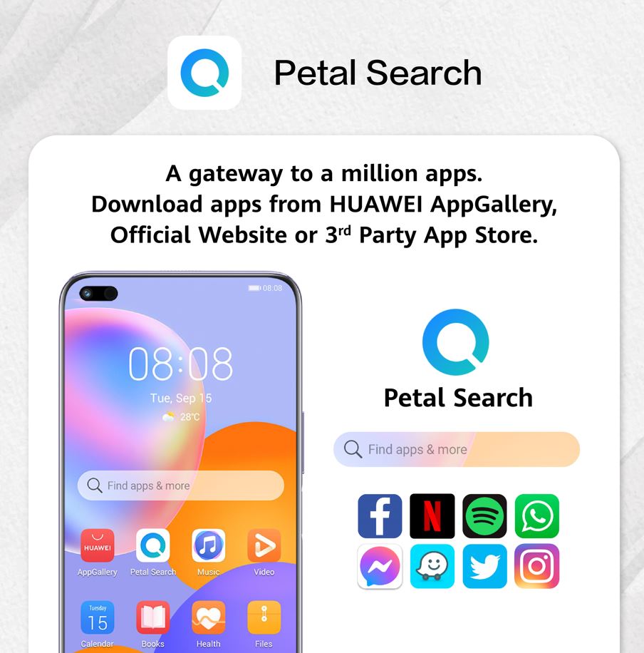 petal search huawei mobile services
