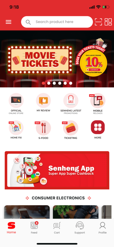 Senheng S-Food screencap 1
