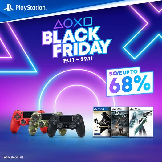 Sony PlayStation Black Friday Deals promo