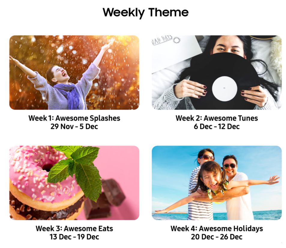 CaptureYourAwesome weekly theme