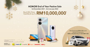 HONOR End of Year Festive Sale offers up to RM10 million in prizes 4