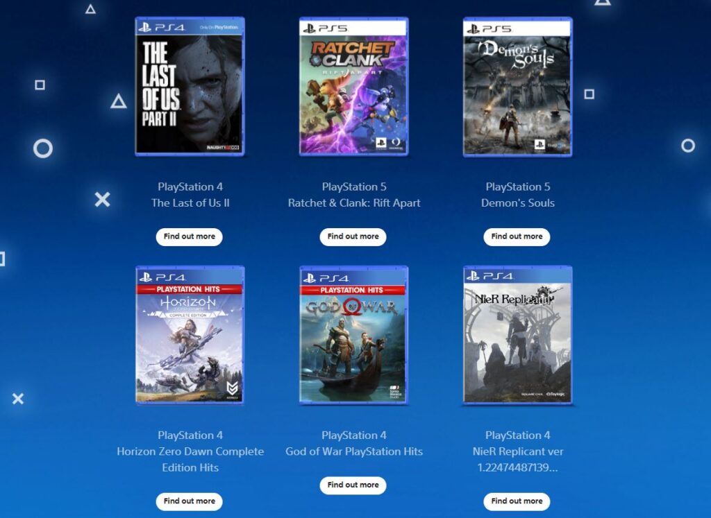 Incredible PlayStation Holiday Deals List games