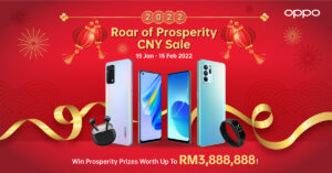 Oppo Roar of Prosperity CNY sale offers an amazing RM3,888,888 in rewards! 9
