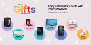 Samsung Festive Season Promos offers up to RM6,000 in eWallet credit when you buy their latest tech 7