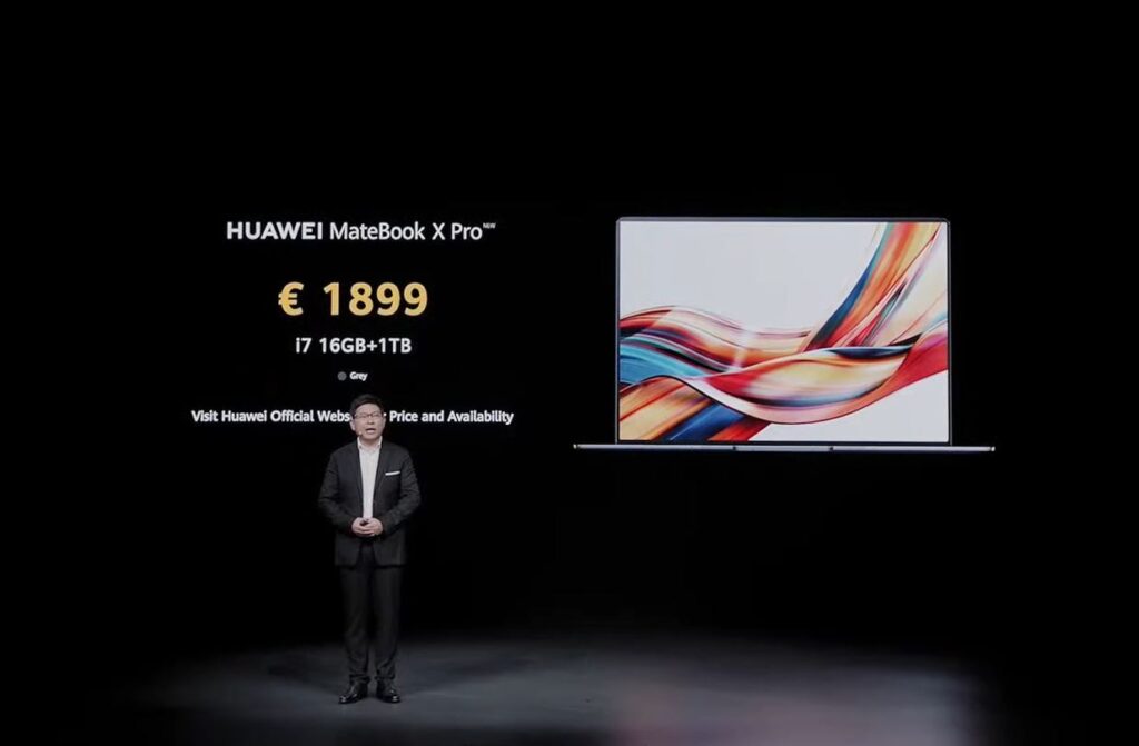 Huawei Matebook x pro price