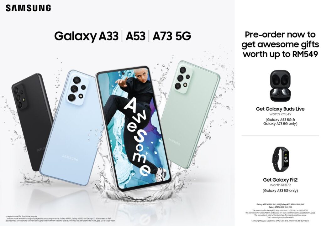 Samsung Galaxy A53 preorder galaxy A free gifts