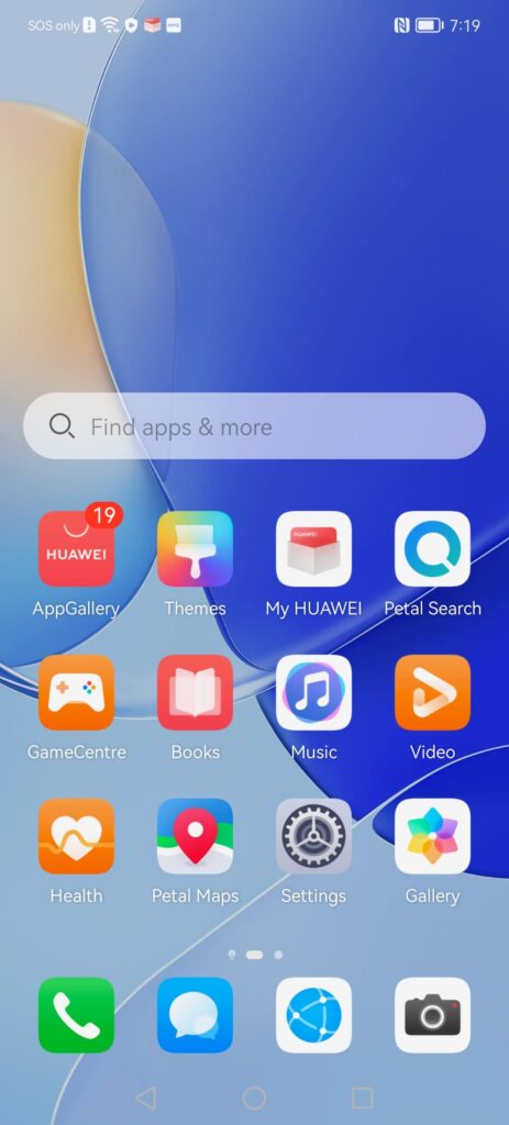 Huawei nova 9 SE review home screen