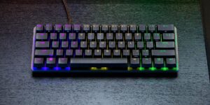Gorgeous Razer Huntsman Mini Analog with analog switches; priced at RM669 5