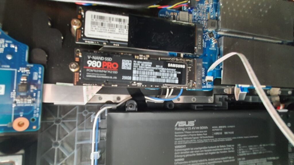 Samsung SSD 980 Pro Review install 