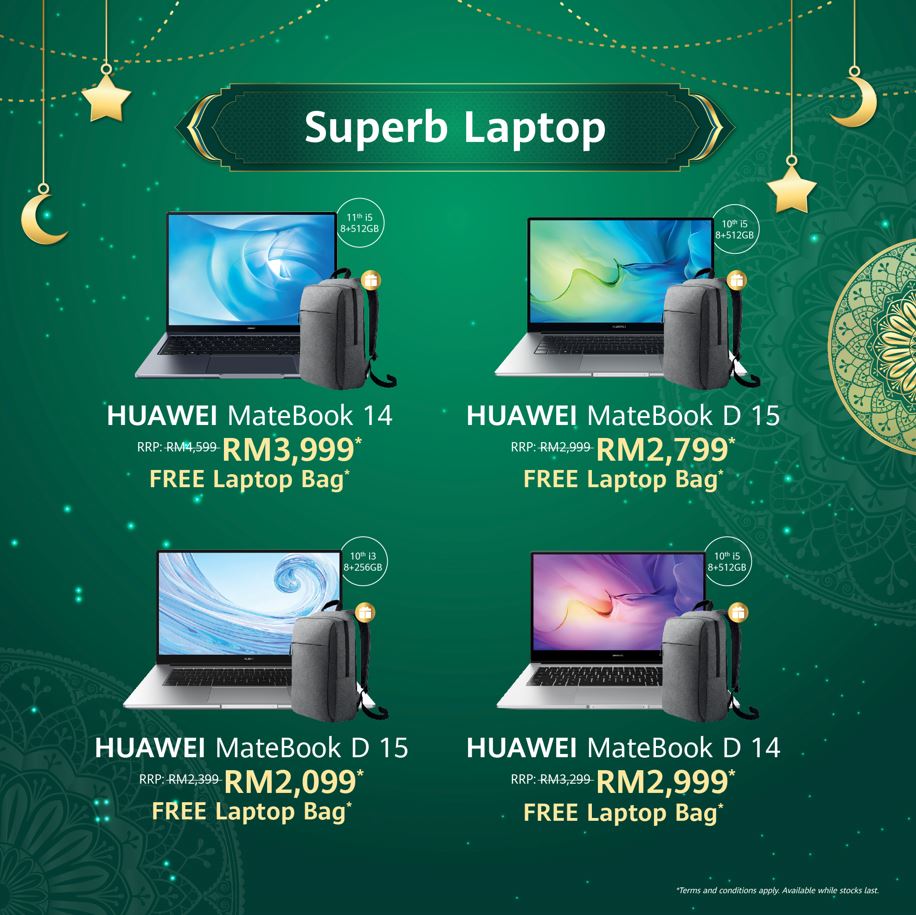 Huawei Ramadan Superb Deals laptops