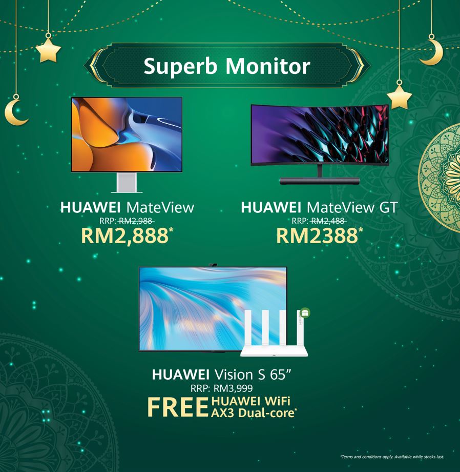 Huawei Ramadan Superb Deals monitor