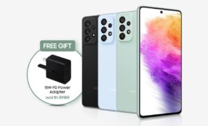 Get a free charger when you buy the Galaxy A33, A53 and A73 as a Samsung Member 11