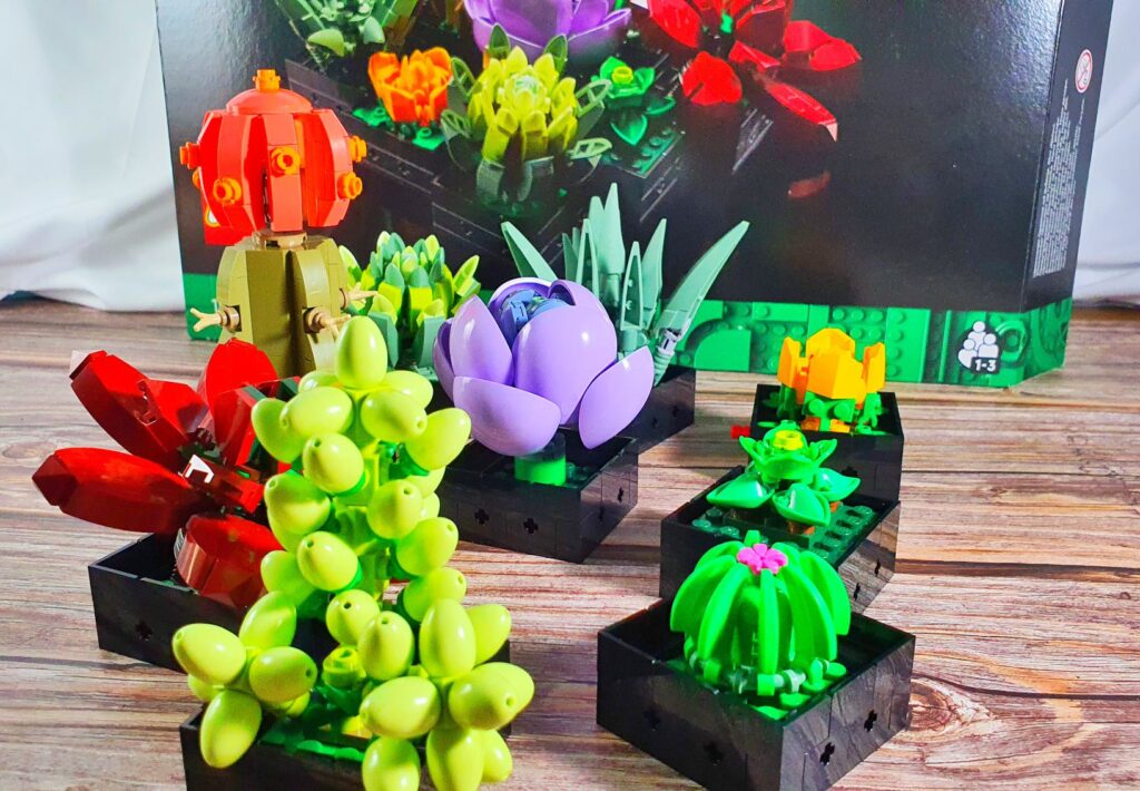 LEGO Succulents Review cover pot