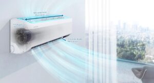 Here’s how staying cool is easy with the Samsung WindFree™ Premium Plus air conditioners from as low as RM88/month 6