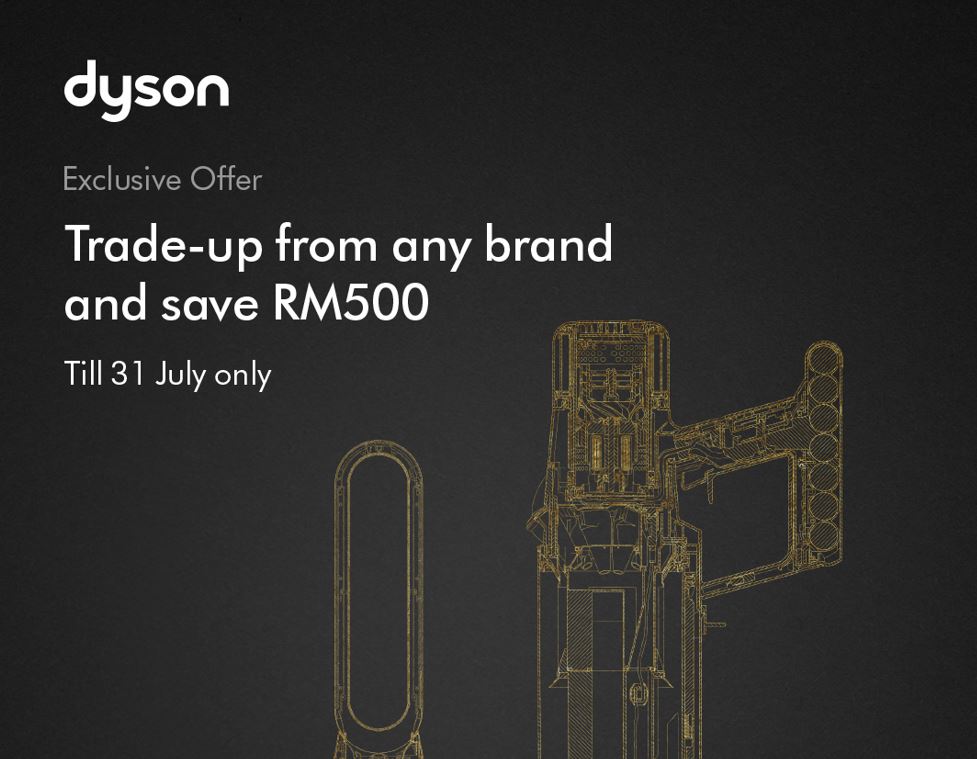 Dyson trade-up deal