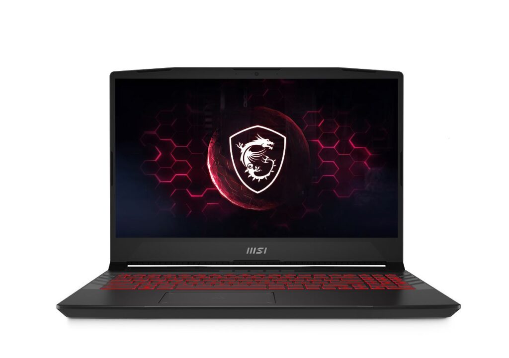 msi pulse gl66 front