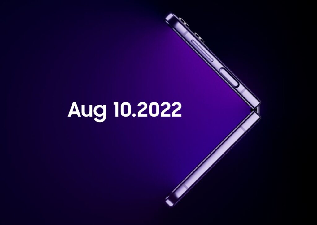 Samsung Unpacked August 2022 date