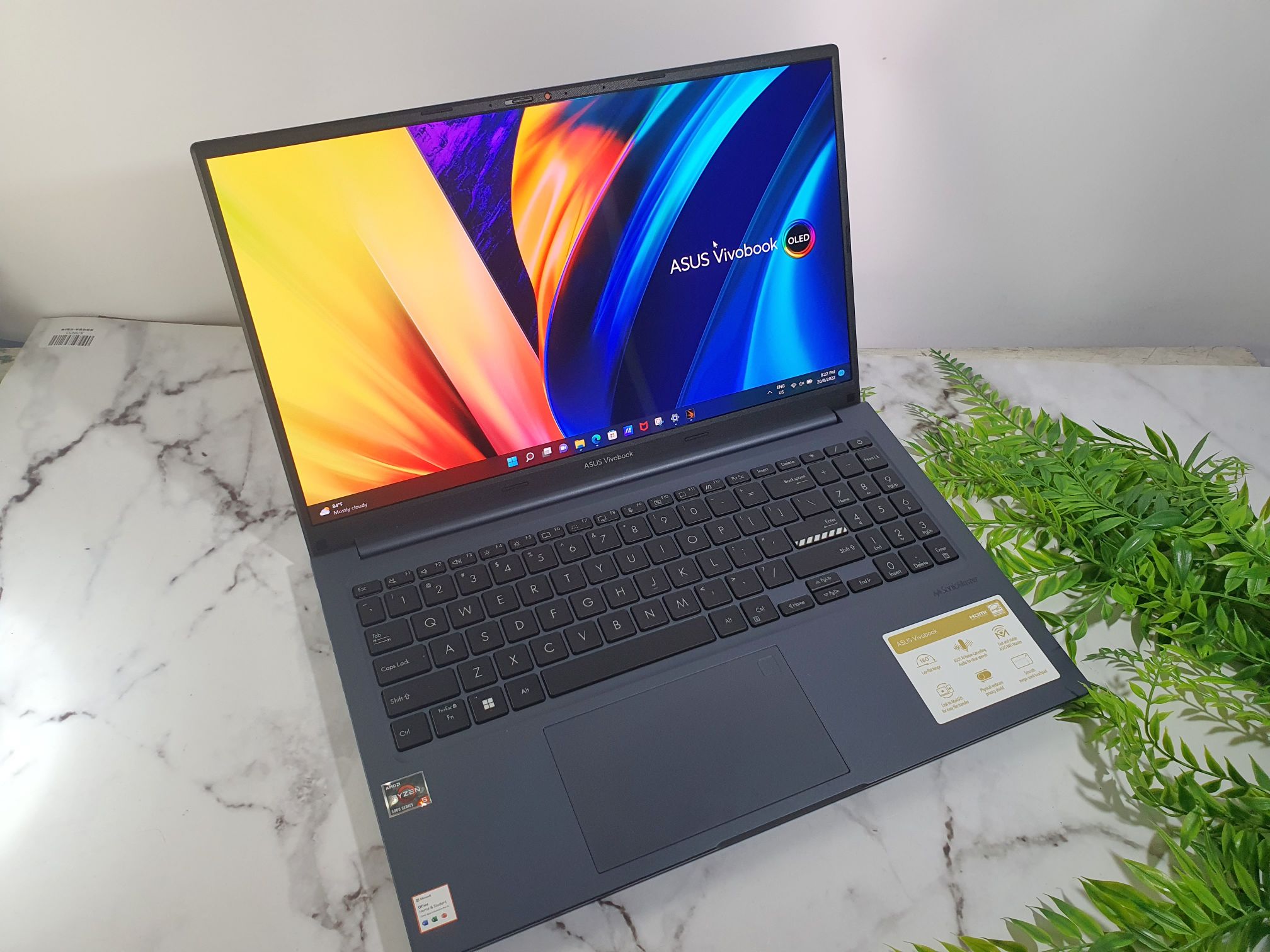 Asus Vivobook 15x Oled Review M1503 Value Packed Ryzen Powered Notebook Rises Hitech Century 7792