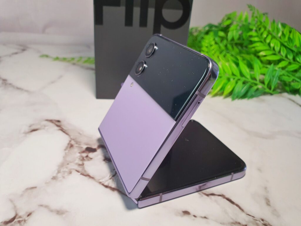 Samsung Galaxy Z Flip 3 Unboxing & Accessories Decoration *Lavender