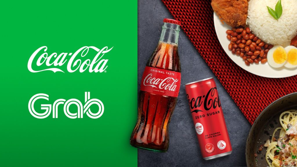 Coca-cola and grab