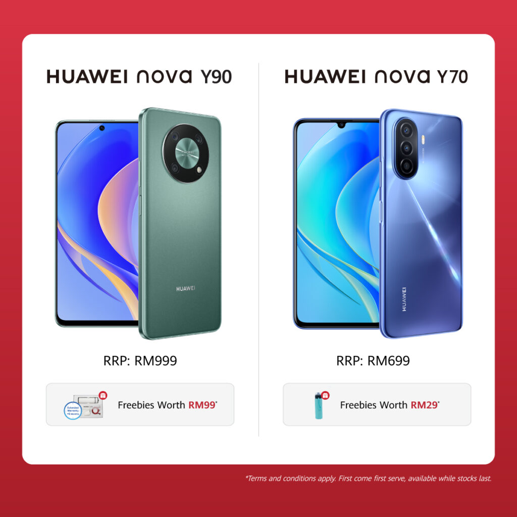 Huawei Carnival 2022 y70 y90 promo 4 5