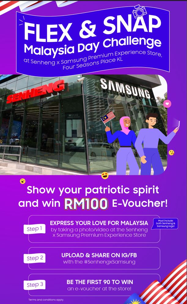 Samsung Flex & Snap Malaysia Day challenge 3