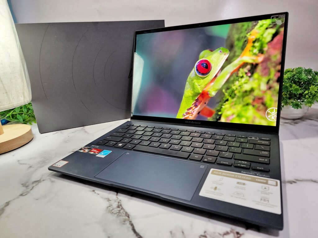 ASUS Zenbook S 13 OLED review  green