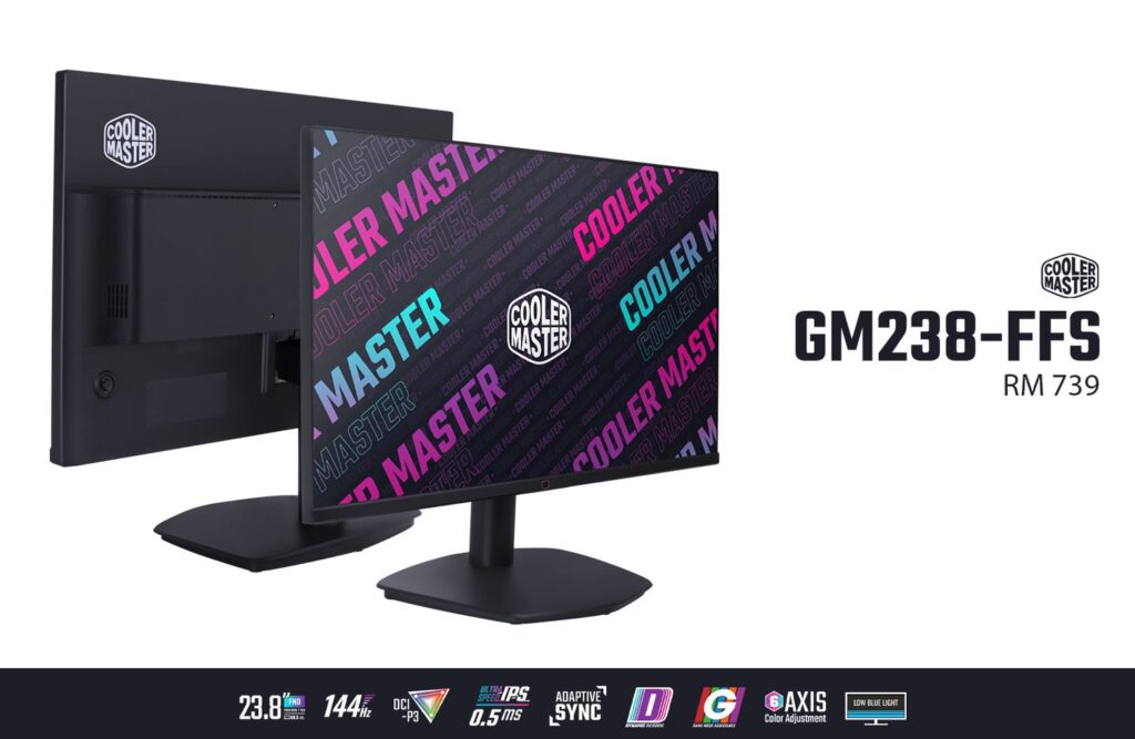 Cooler Master GM238 FFS gaming monitor mon 1