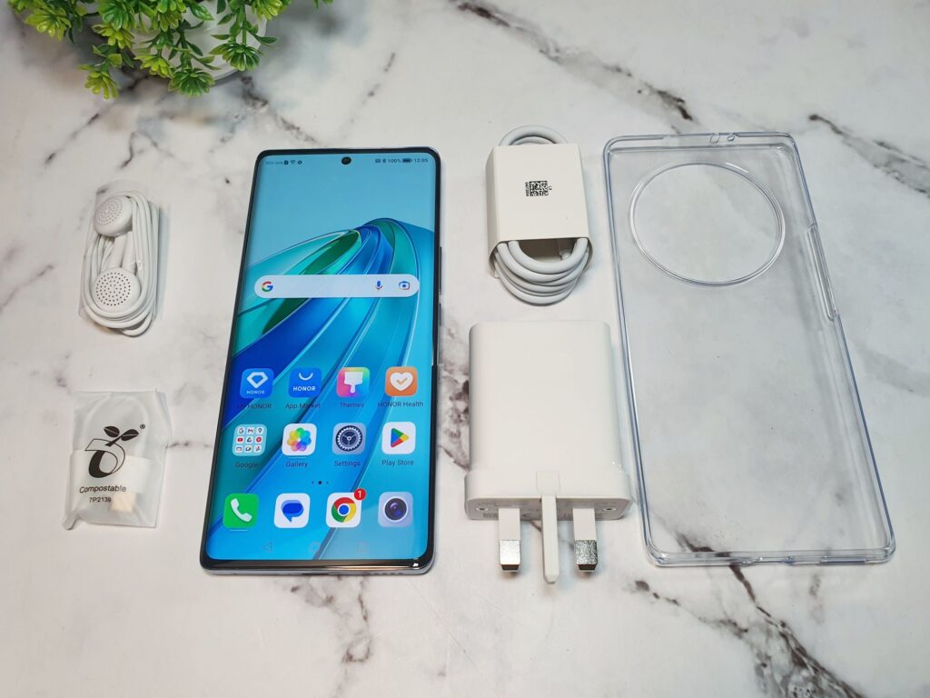Honor X9a Review box items