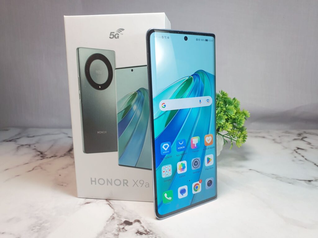 Honor X9a Review angled