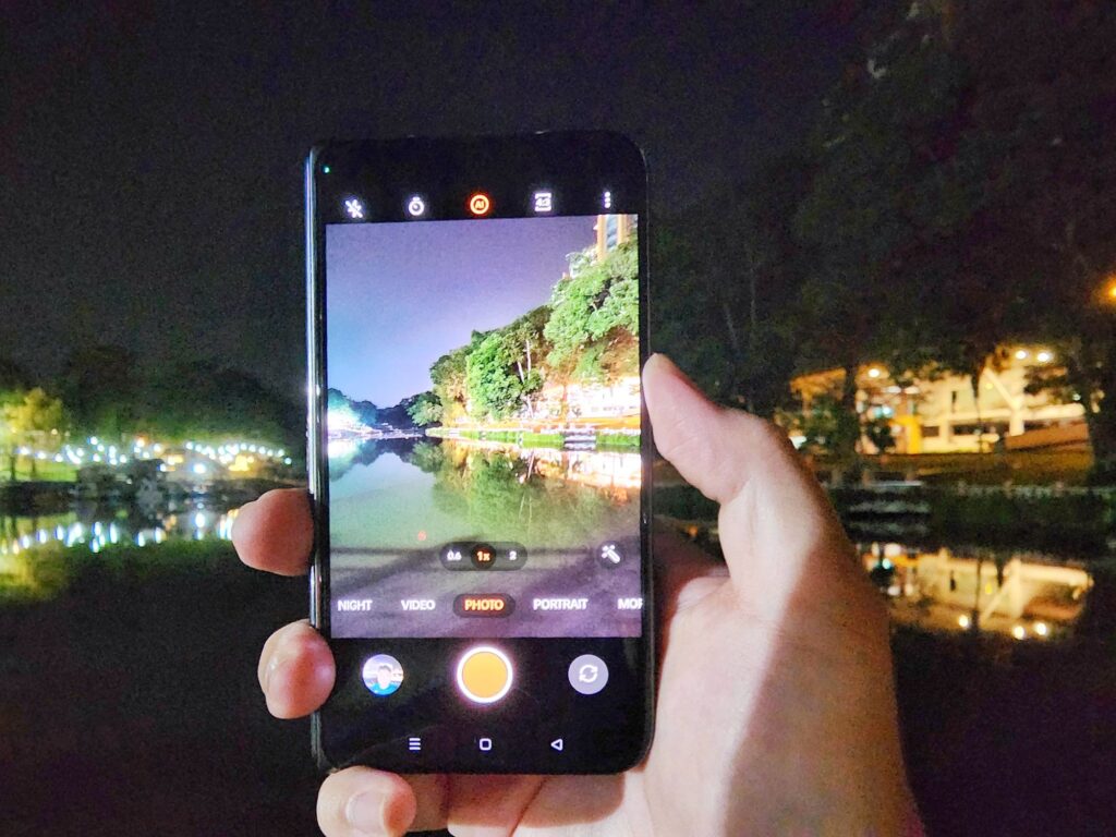 Oppo Find N2 Review - camera UI