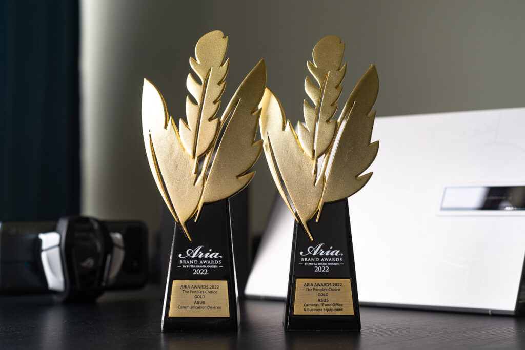 ASUS wins 2 Gold Awards at Putra Aria Brand Awards 2022 2