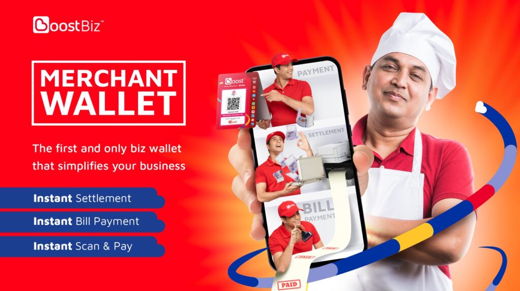 New Boost Merchant B2B wallet features licensed RM500,000 approval limit 3