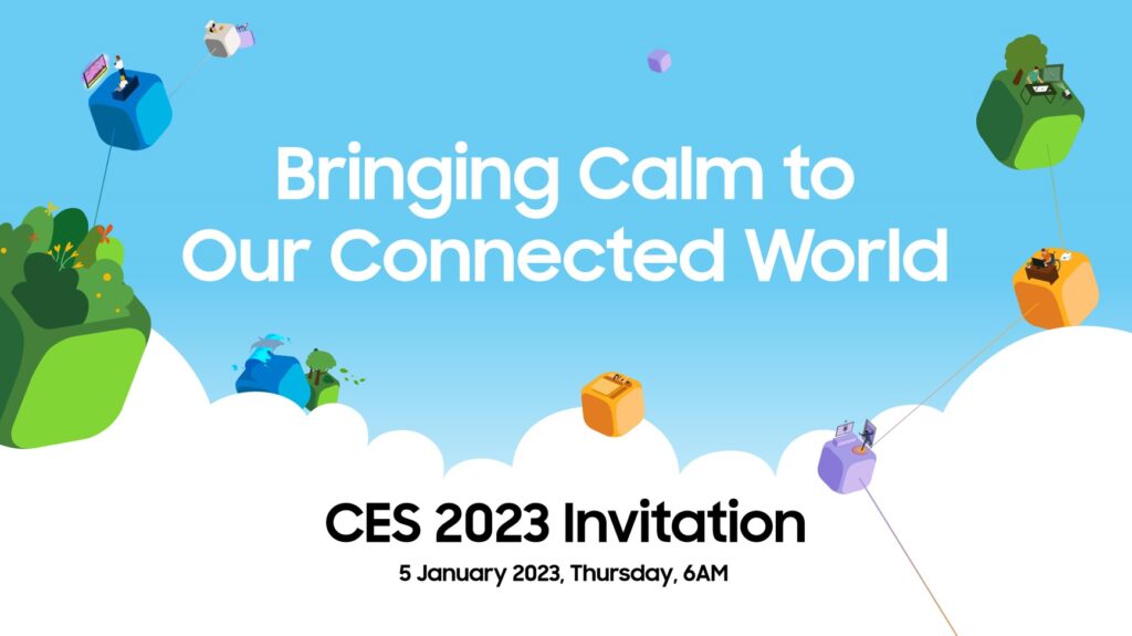 Samsung CES 2023 invite