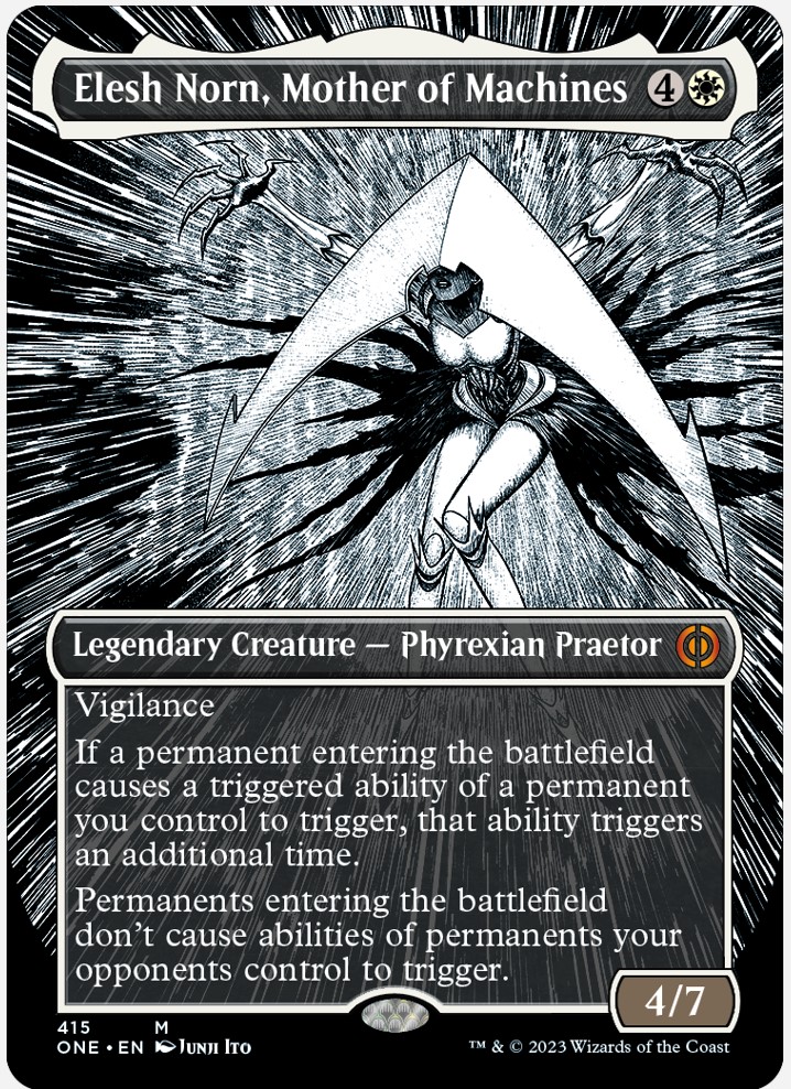Phyrexia All Will Be One Elesh Norn, Mother of Machines elesh norn 2